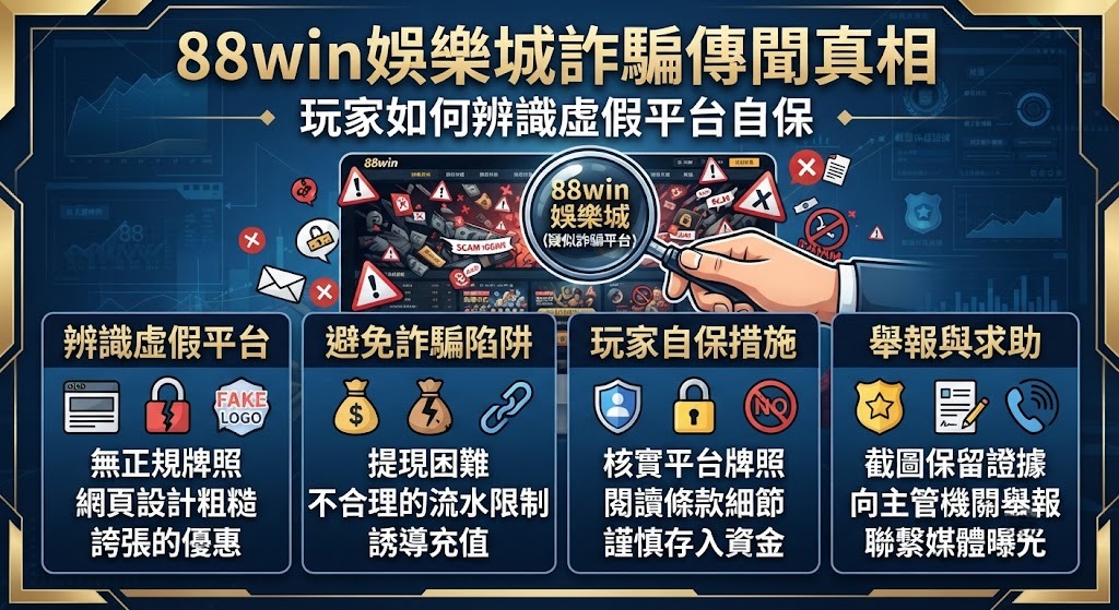 玩家如何辨識虛假平台自保