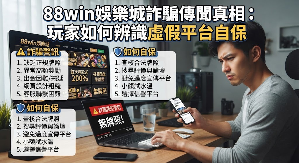 玩家如何辨識虛假平台自保